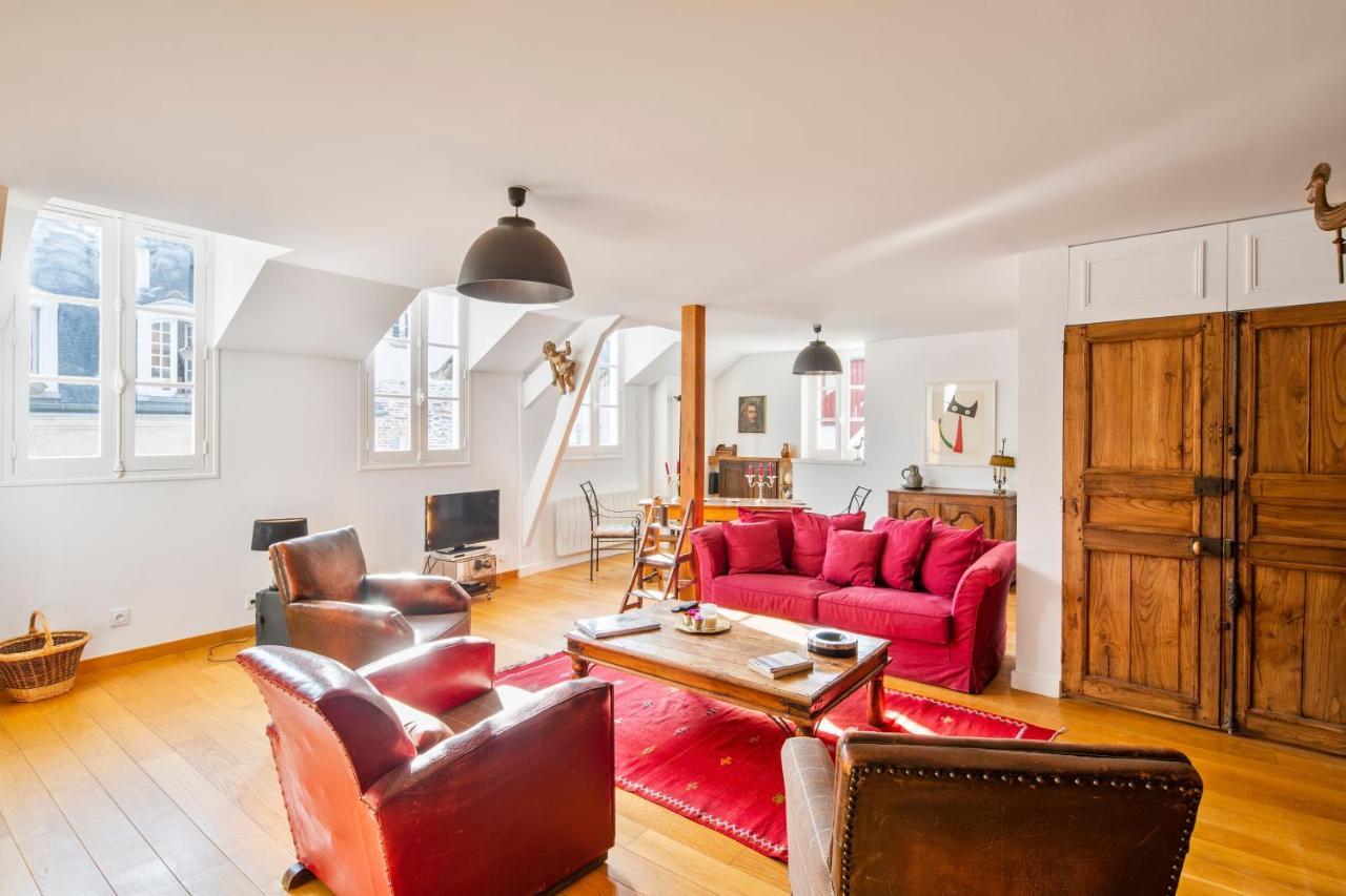 Appartement Sotto Le Stelle - Fabuleux duplex d'hyper centre à Rennes Extérieur photo