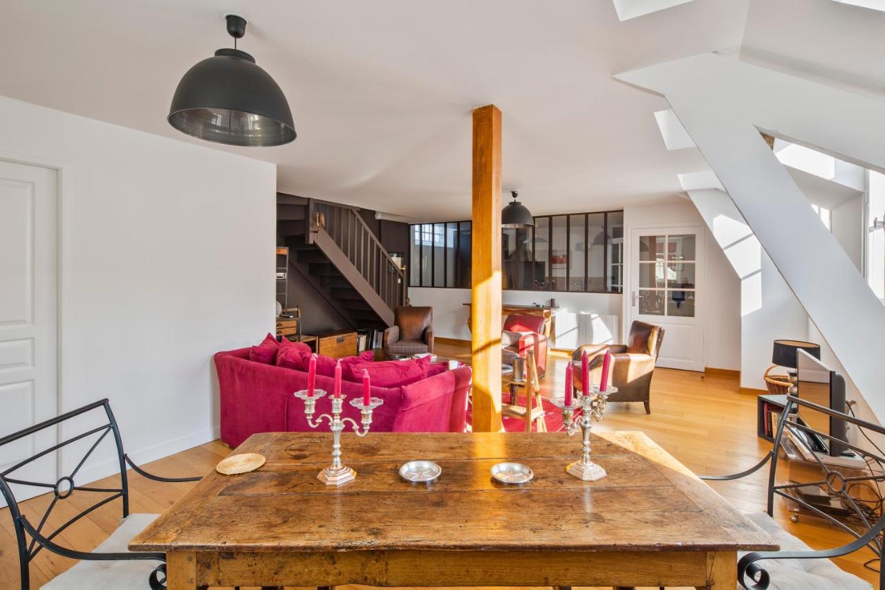 Appartement Sotto Le Stelle - Fabuleux duplex d'hyper centre à Rennes Extérieur photo